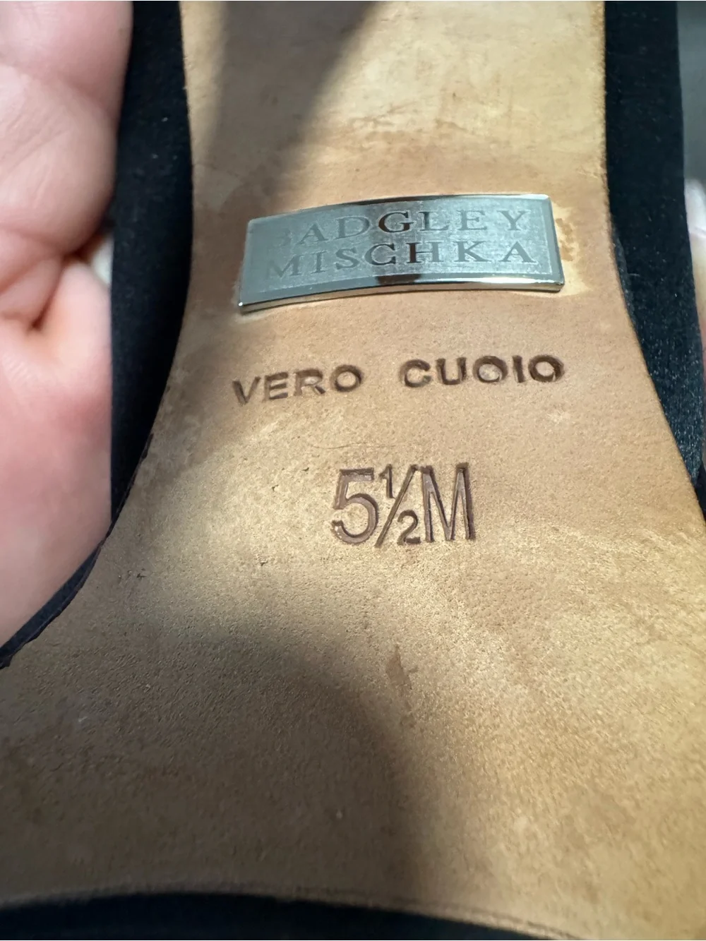 Badgley Mischka Tan Suede Women's Heel